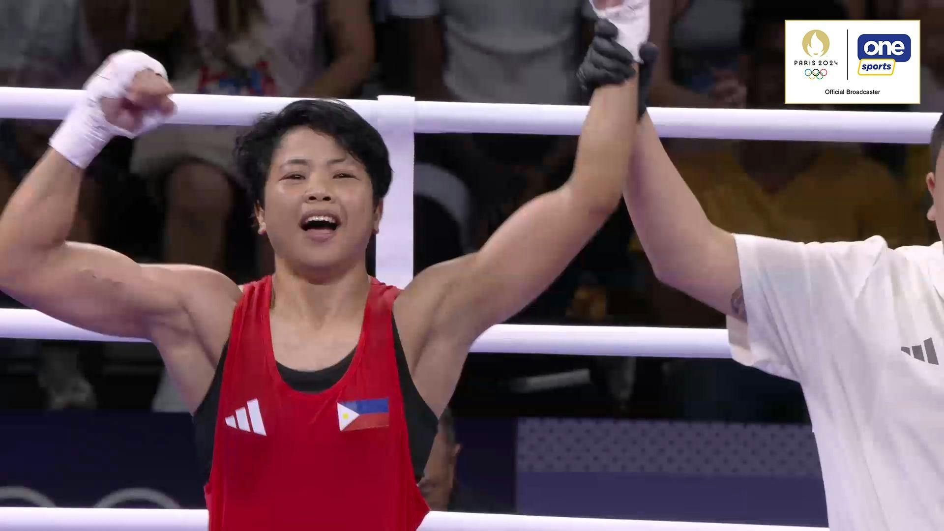 Birthday victory: Aira Villegas advances to quarterfinals after overcoming Algerian foe in Paris 2024